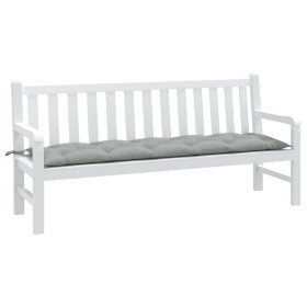 Cojín para banco de jardín tela gris claro melange 180x50x7 cm en Decoración | Comprar online en Foru.es
