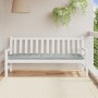Cojín para banco de jardín tela gris claro melange 180x50x7 cm en Decoración | Comprar online en Foru.es