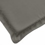 Cojín para banco de jardín tela gris oscuro melange 180x50x7 cm en Decoración | Comprar online en Foru.es