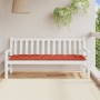 Cojín para banco de jardín tela rojo melange 180x50x7 cm en Decoración | Comprar online en Foru.es