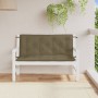 Cojines banco jardín 2 uds tela gris taupe melange 120x50x7 cm en Decoración | Comprar online en Foru.es