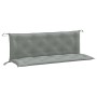 Cojines banco jardín 2 uds tela gris claro melange 150x50x7 cm en Decoración | Comprar online en Foru.es