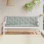 Cojines banco jardín 2 uds tela gris claro melange 180x50x7 cm en Decoración | Comprar online en Foru.es