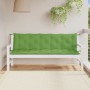 Cojines para banco jardín 2 uds tela verde melange 180x50x7 cm en Decoración | Comprar online en Foru.es