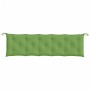 Cojines para banco jardín 2 uds tela verde melange 180x50x7 cm en Decoración | Comprar online en Foru.es