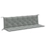 Cojines banco jardín 2 uds tela gris claro melange 200x50x7 cm en Decoración | Comprar online en Foru.es