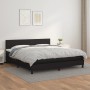 Cama box spring con colchón cuero sintético negro 180x200 cm de vidaXL, Camas y somieres - Ref: Foro24-3141017, Precio: 557,9...