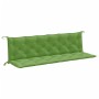 Cojines para banco jardín 2 uds tela verde melange 200x50x7 cm en Decoración | Comprar online en Foru.es