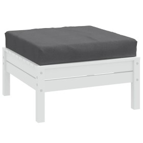 Cojín para sofá palets tela gris antracita melange 60x60x9,5 cm en Decoración | Comprar online en Foru.es