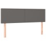 Cama box spring con colchón cuero sintético gris 140x200 cm de vidaXL, Camas y somieres - Ref: Foro24-3141009, Precio: 441,42...
