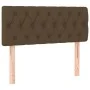 Box spring bed with dark brown fabric mattress 90x200 cm by vidaXL, Beds and slatted bases - Ref: Foro24-3140268, Price: 285,...