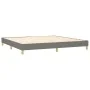 Boxspringbett mit dunkelgrauer Stoffmatratze 200x200 cm von vidaXL, Betten und Lattenroste - Ref: Foro24-3140562, Preis: 556,...