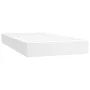 Box spring bed with white synthetic leather mattress 90x190 cm by vidaXL, Beds and slatted bases - Ref: Foro24-3141042, Price...
