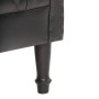 Sillón con diseño de cubo cuero de cabra auténtico negro de vidaXL, Sillones - Ref: Foro24-286617, Precio: 271,89 €, Descuent...
