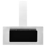 Campana extractora acero inox y vidrio templado plateado 90 cm de vidaXL, Extractores - Ref: Foro24-51664, Precio: 237,46 €, ...