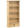 Estantería de CDs Corona madera maciza de pino 52x17,5x103 cm en Librerías y estanterías | Comprar online en Foru.es