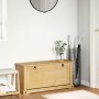Mueble zapatero Corona madera maciza de pino 99x32x47 cm en Zapateros y organizadores de calzado | Comprar online en Foru.es