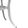 Mesa de jardín aluminio fundido blanco 53x53x53 cm en Mesas de jardín | Comprar online en Foru.es