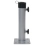 Base de sombrilla para mástil Ø38/48 mm acero plateado en Bases para sombrillas | Comprar online en Foru.es