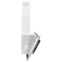 Campana extractora acero inox y vidrio templado plateado 90 cm de vidaXL, Extractores - Ref: Foro24-51664, Precio: 237,46 €, ...