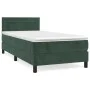 Box spring bed with dark green velvet mattress 80x200 cm by vidaXL, Beds and slatted bases - Ref: Foro24-3141332, Price: 257,...