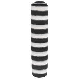 Red de privacidad HDPE gris antracita blanco 1,5x10 m 150 g/m² en Sombrillas | Comprar online en Foru.es