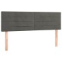 Cama box spring con colchón terciopelo gris oscuro 140x190 cm de vidaXL, Camas y somieres - Ref: Foro24-3141360, Precio: 424,...