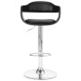 Taburete de cocina cuero sintético negro de vidaXL, Taburetes de cocina - Ref: Foro24-287403, Precio: 133,85 €, Descuento: %