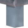 Sillón de cuero auténtico gris de vidaXL, Sillones - Ref: Foro24-286957, Precio: 149,14 €, Descuento: %