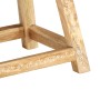 Taburete pintado a mano madera maciza de mango 38x38x35 cm de vidaXL, Taburetes de cocina - Ref: Foro24-287445, Precio: 72,16...