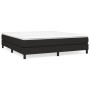 Cama box spring con colchón tela negro 180x200 cm de vidaXL, Camas y somieres - Ref: Foro24-3144095, Precio: 503,88 €, Descue...