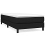 Cama box spring con colchón tela negro 90x200 cm de vidaXL, Camas y somieres - Ref: Foro24-3144047, Precio: 262,34 €, Descuen...