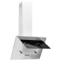 Campana extractora acero inox y vidrio templado plateado 60 cm de vidaXL, Extractores - Ref: Foro24-51661, Precio: 172,53 €, ...