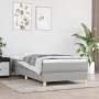 Cama box spring con colchón tela gris claro 80x200 cm de vidaXL, Camas y somieres - Ref: Foro24-3144127, Precio: 247,97 €, De...