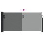 Toldo lateral retráctil antracita 100x300 cm en Sombrillas | Comprar online en Foru.es