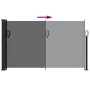 Toldo lateral retráctil negro 117x300 cm en Sombrillas | Comprar online en Foru.es