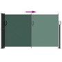 Toldo lateral retráctil verde oscuro 117x300 cm en Sombrillas | Comprar online en Foru.es