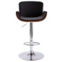 Taburete de cocina cuero sintético negro de vidaXL, Taburetes de cocina - Ref: Foro24-287375, Precio: 165,33 €, Descuento: %