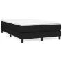 Box spring bed with black fabric mattress 120x200 cm by vidaXL, Beds and slatted bases - Ref: Foro24-3144063, Price: 353,79 €...