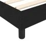 Box spring bed with black fabric mattress 120x200 cm by vidaXL, Beds and slatted bases - Ref: Foro24-3144063, Price: 353,79 €...