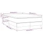 Box spring bed with black fabric mattress 120x200 cm by vidaXL, Beds and slatted bases - Ref: Foro24-3144063, Price: 353,79 €...