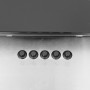 Campana extractora acero inox y vidrio templado plateado 60 cm de vidaXL, Extractores - Ref: Foro24-51661, Precio: 172,53 €, ...