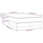 Cama box spring con colchón tela marrón oscuro 120x200 cm de vidaXL, Camas y somieres - Ref: Foro24-3144064, Precio: 340,22 €...