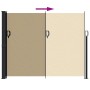 Toldo lateral retráctil beige 160x300 cm en Sombrillas | Comprar online en Foru.es