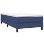 Cama box spring con colchón tela azul 100x200 cm de vidaXL, Camas y somieres - Ref: Foro24-3144059, Precio: 293,82 €, Descuen...