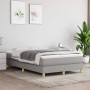 Cama box spring con colchón tela gris claro 120x200 cm de vidaXL, Camas y somieres - Ref: Foro24-3144159, Precio: 350,65 €, D...