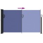 Toldo lateral retráctil azul 120x500 cm en Sombrillas | Comprar online en Foru.es
