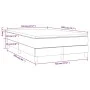 Box spring bed with light gray fabric mattress 120x200 cm by vidaXL, Beds and slatted bases - Ref: Foro24-3144159, Price: 343...
