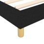 Cama box spring con colchón tela negro 90x200 cm de vidaXL, Camas y somieres - Ref: Foro24-3144145, Precio: 262,53 €, Descuen...