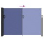 Toldo lateral retráctil azul 140x500 cm en Sombrillas | Comprar online en Foru.es